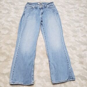 Levi's 529 Jeans Womens 10 Blue Curvy Boot Pockets Denim Light Wash Stretch